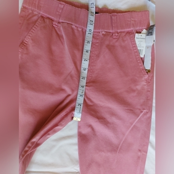 Juicy Couture Women’s Trousers Soft Pink Classic Everyday Style - Picture 5 of 8